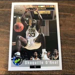 Shaquille O’Neal Rookie Card # 1 Magic LSU
